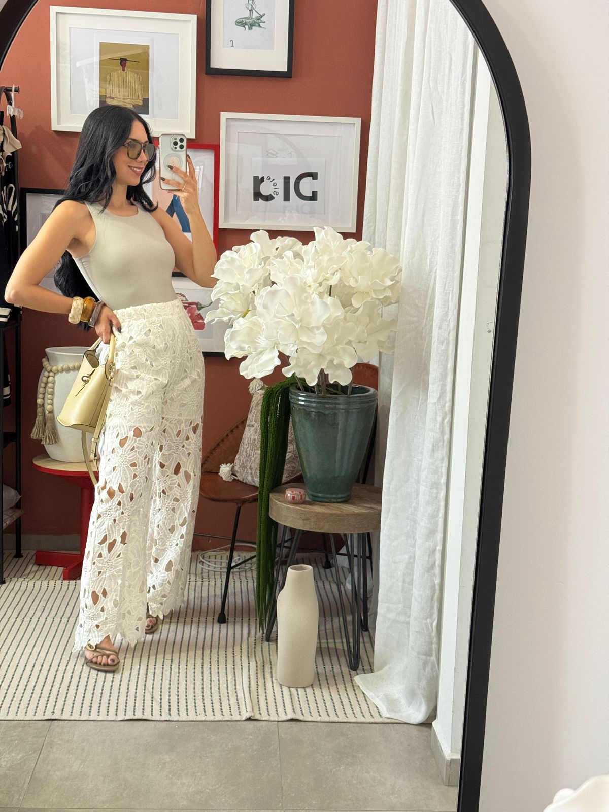 Pantalón Crochet con forro