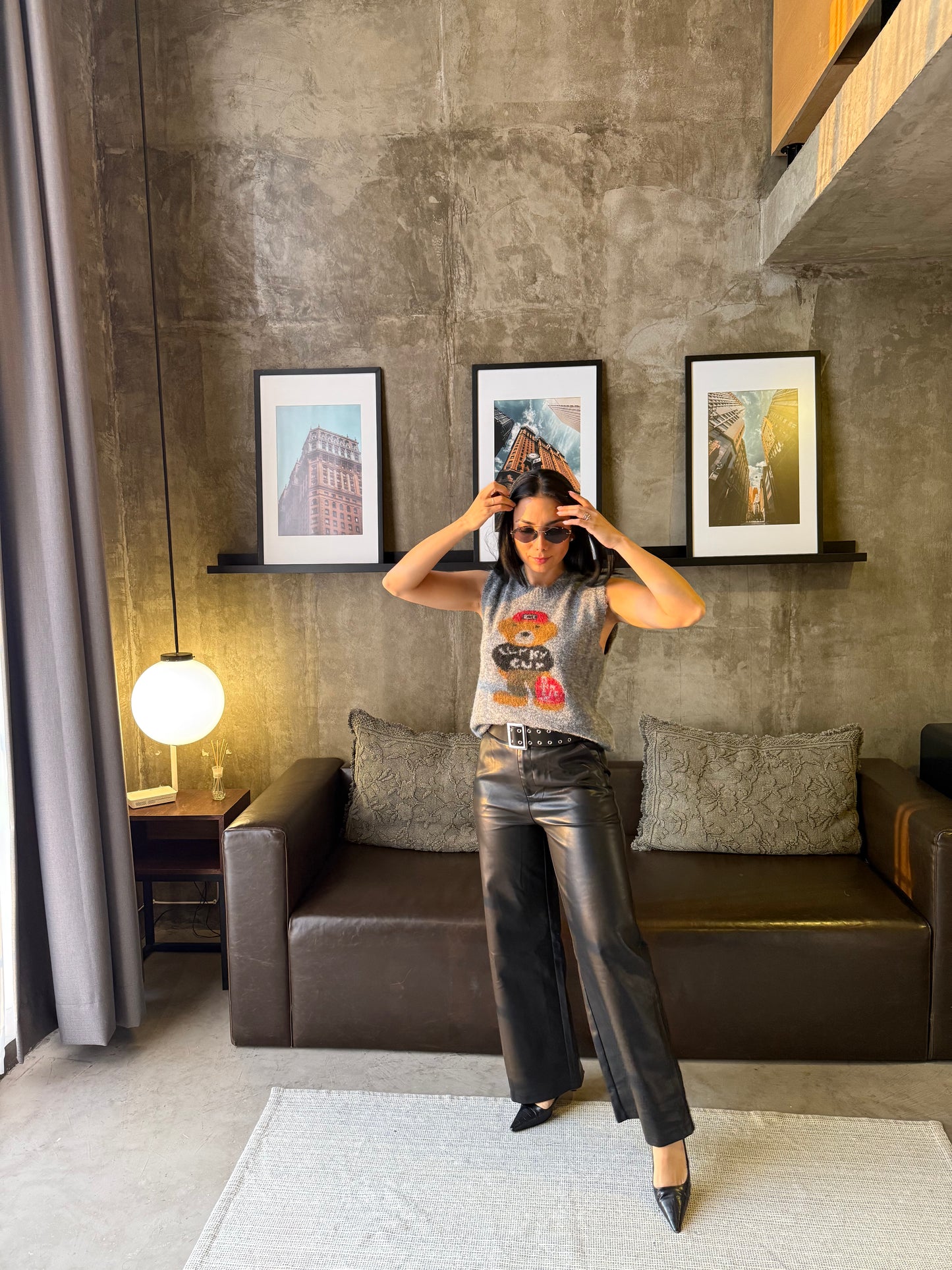 Pantalón con Cinturón